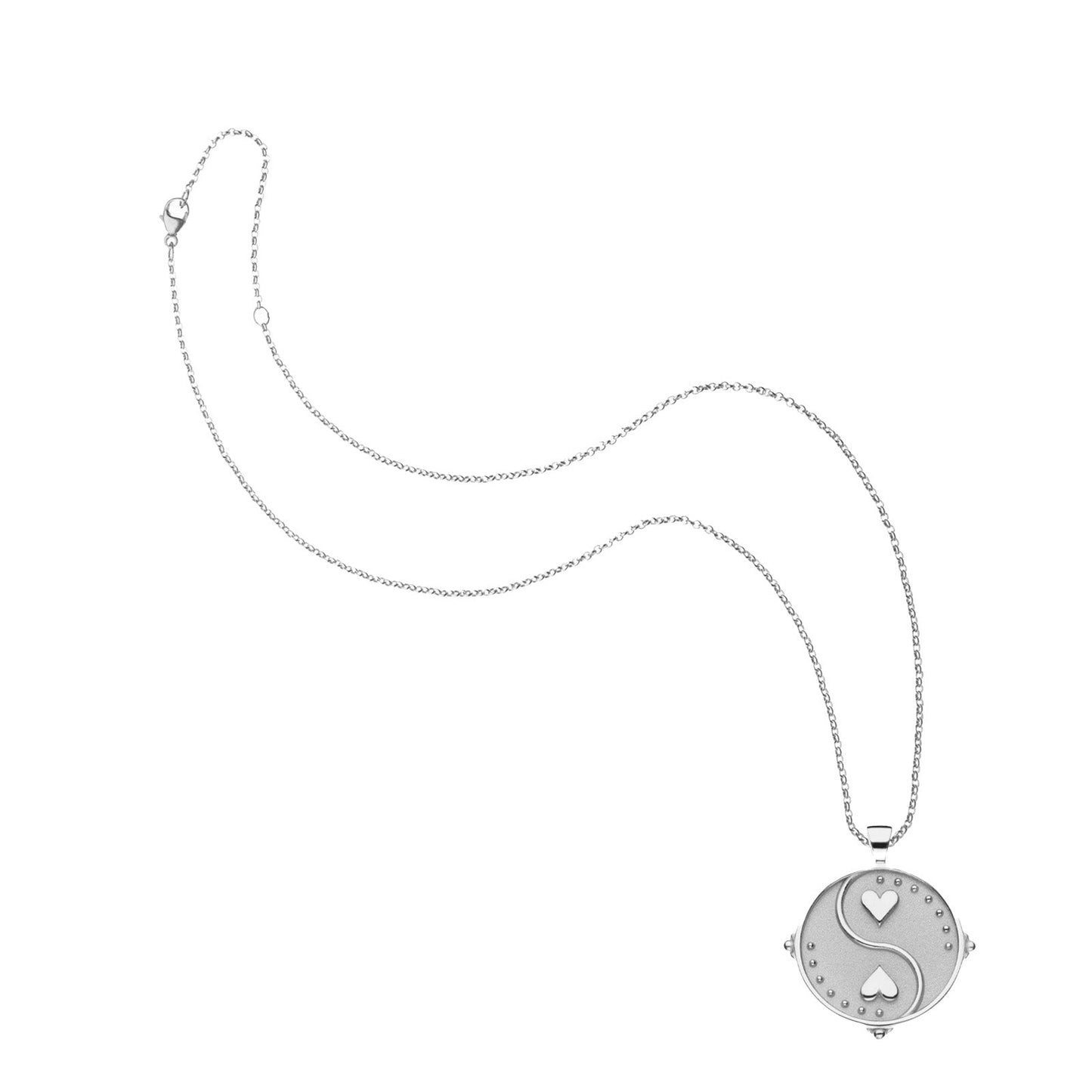 BALANCE JW Original Pendant Coin in Silver