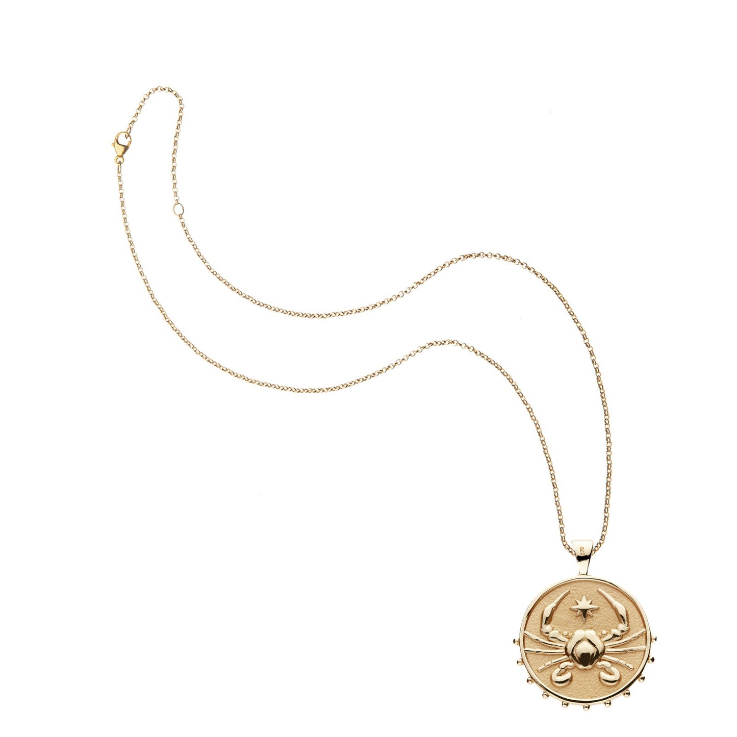 CANCER JW Zodiac Pendant Coin - Jun 21 - Jul 22