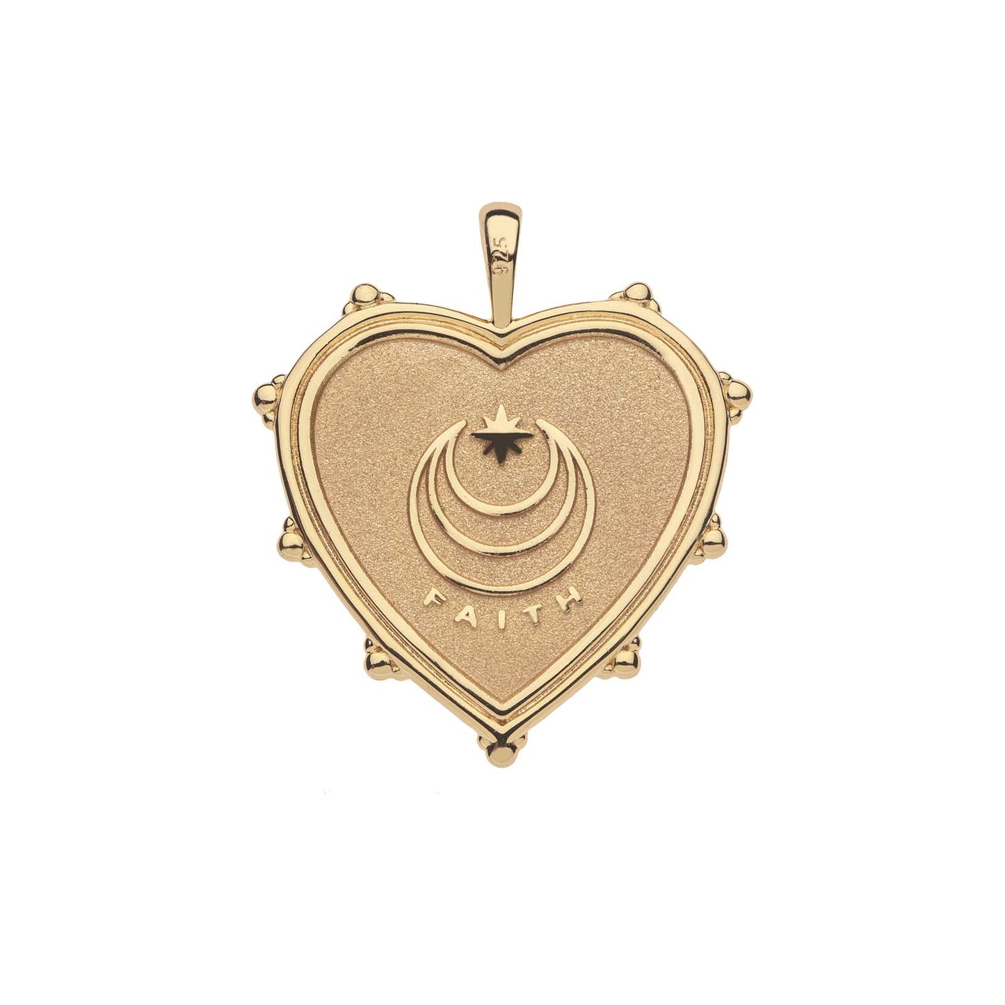FAITH JW Heart Pendant