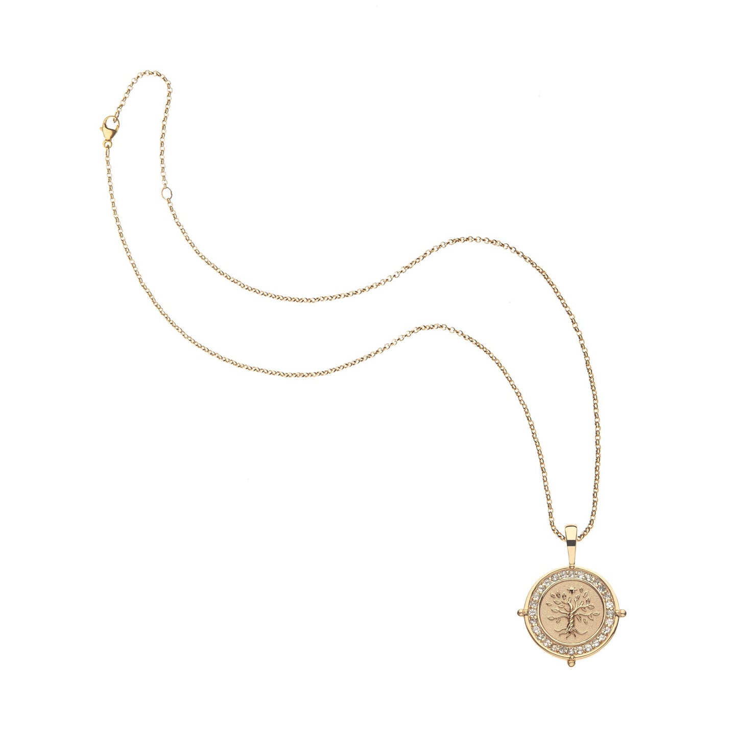 FAITH Petite Embellished Coin