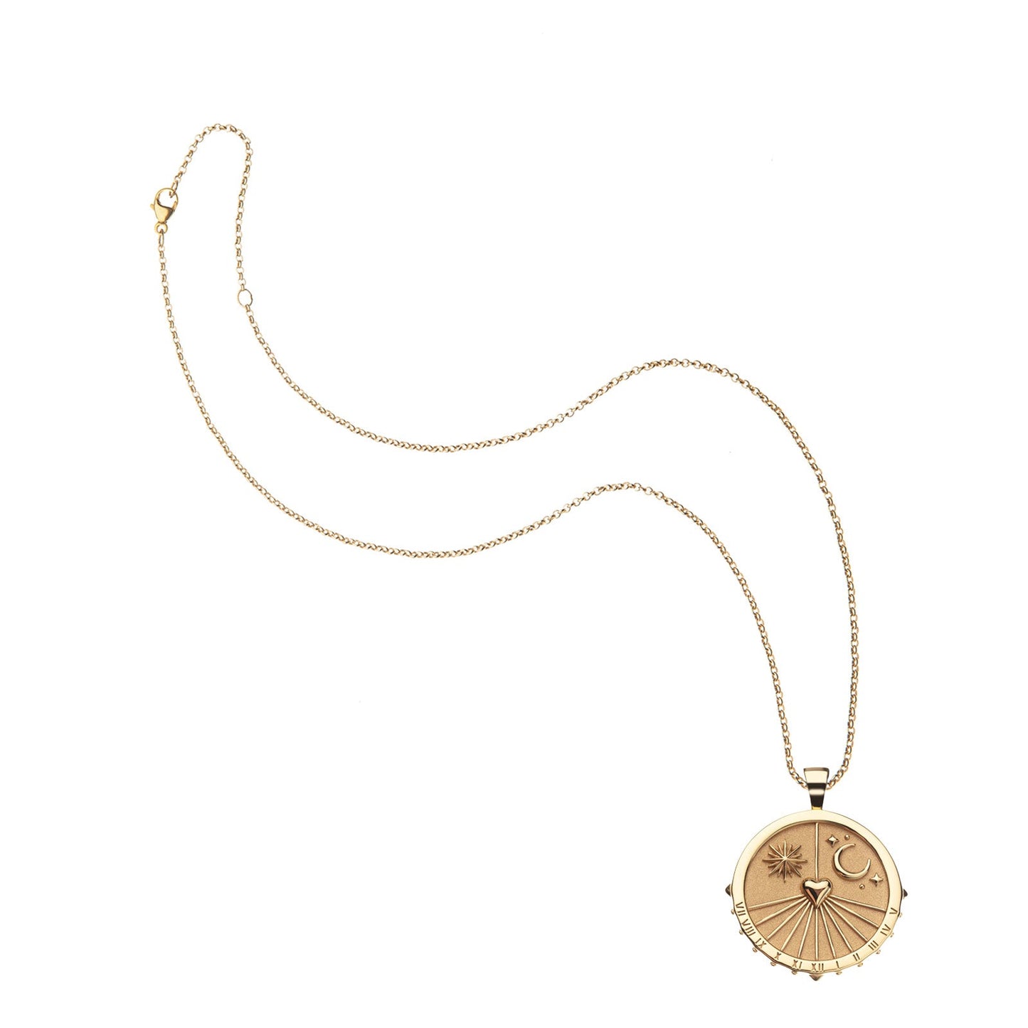 FOREVER Sundial Pendant Coin