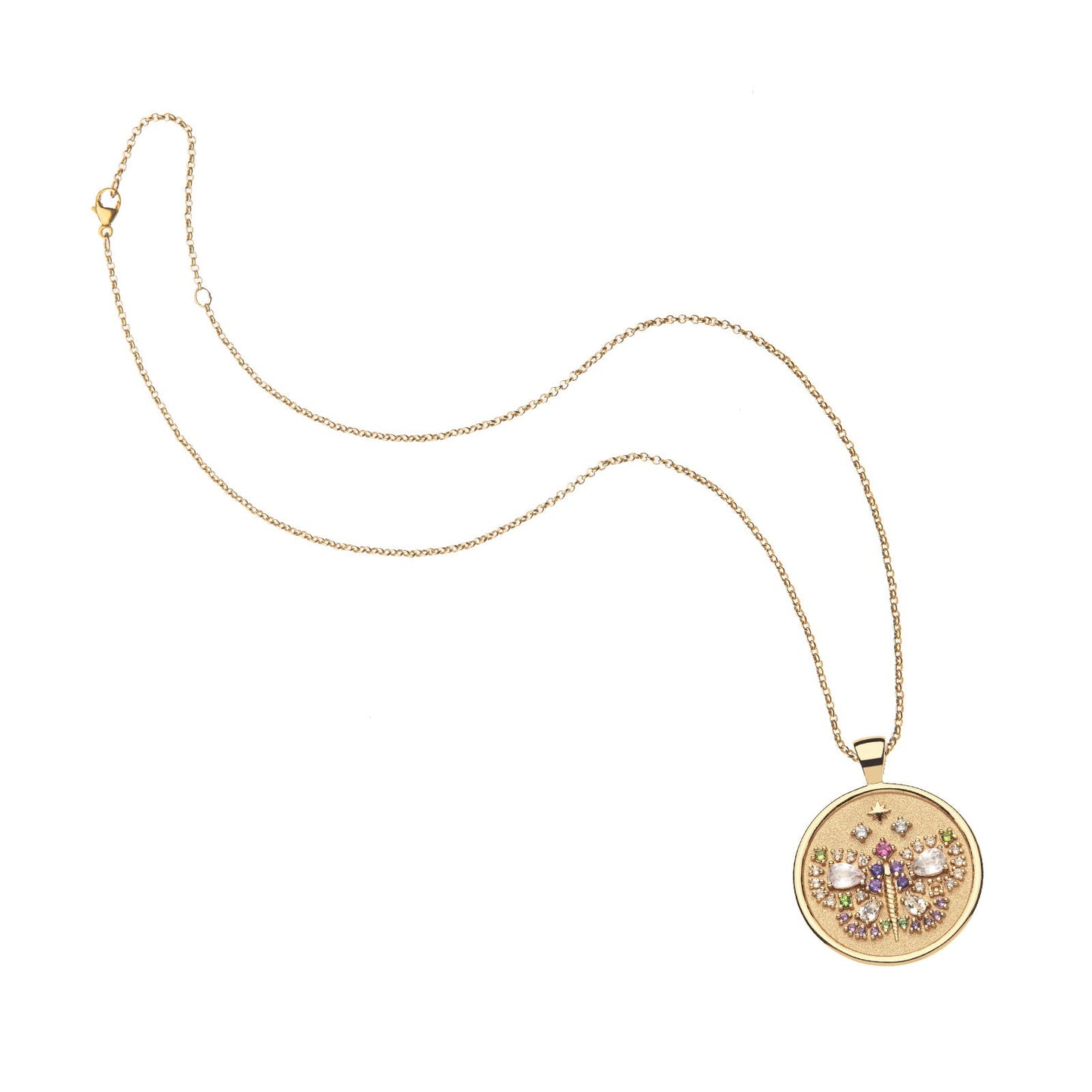 FREE Stone Butterfly Pendant Coin