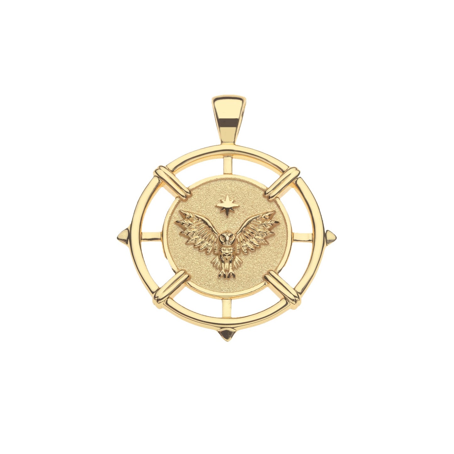 GRACE Owl JW Original Pendant Coin