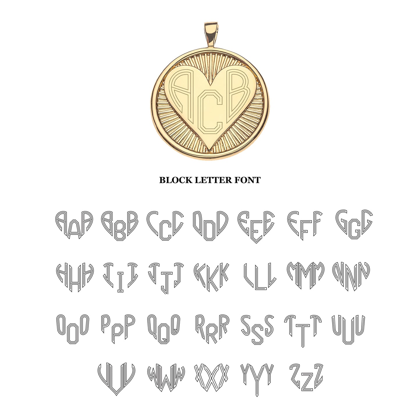 LOVE Hearts Find Me Pendant