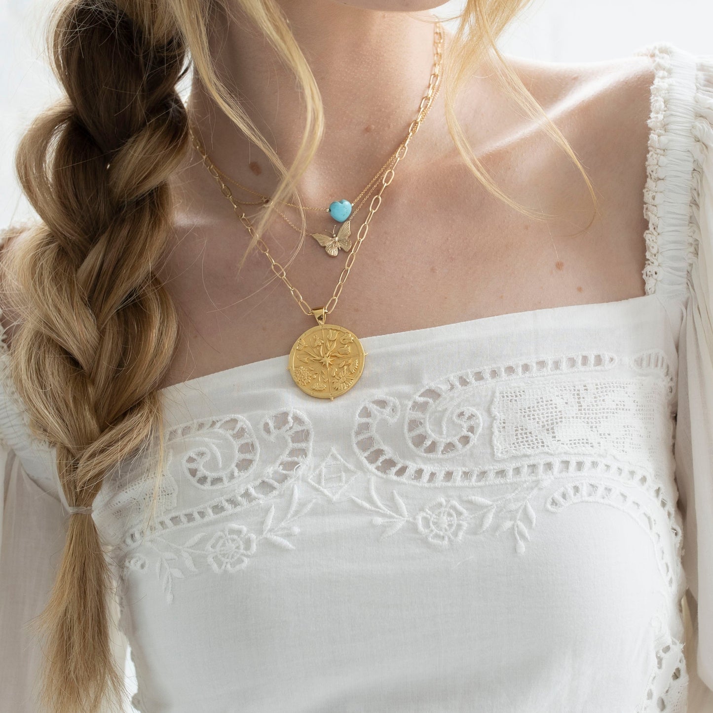 Gold Drawn Link 18" - 20" Chain