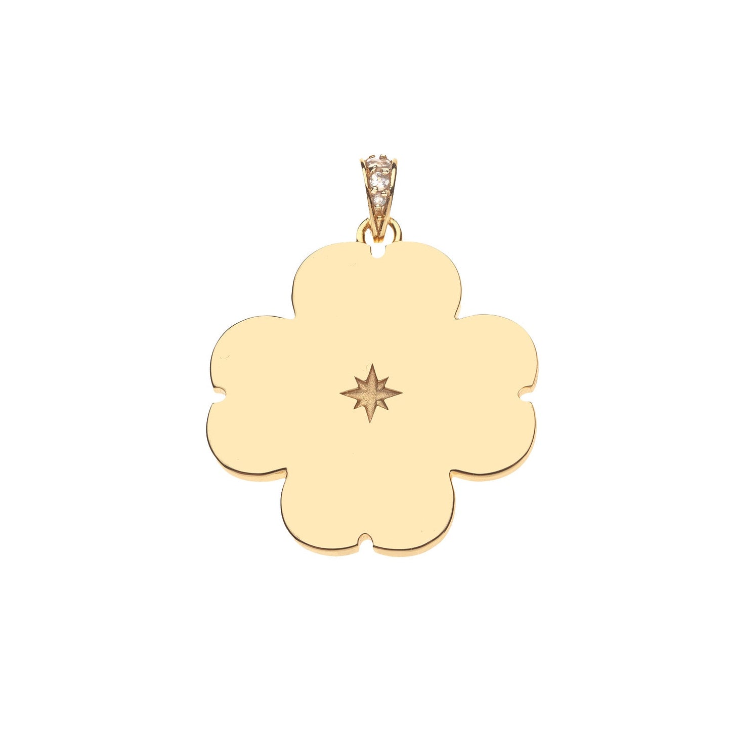 JOY Garden Party Engravable Dogwood Pendant