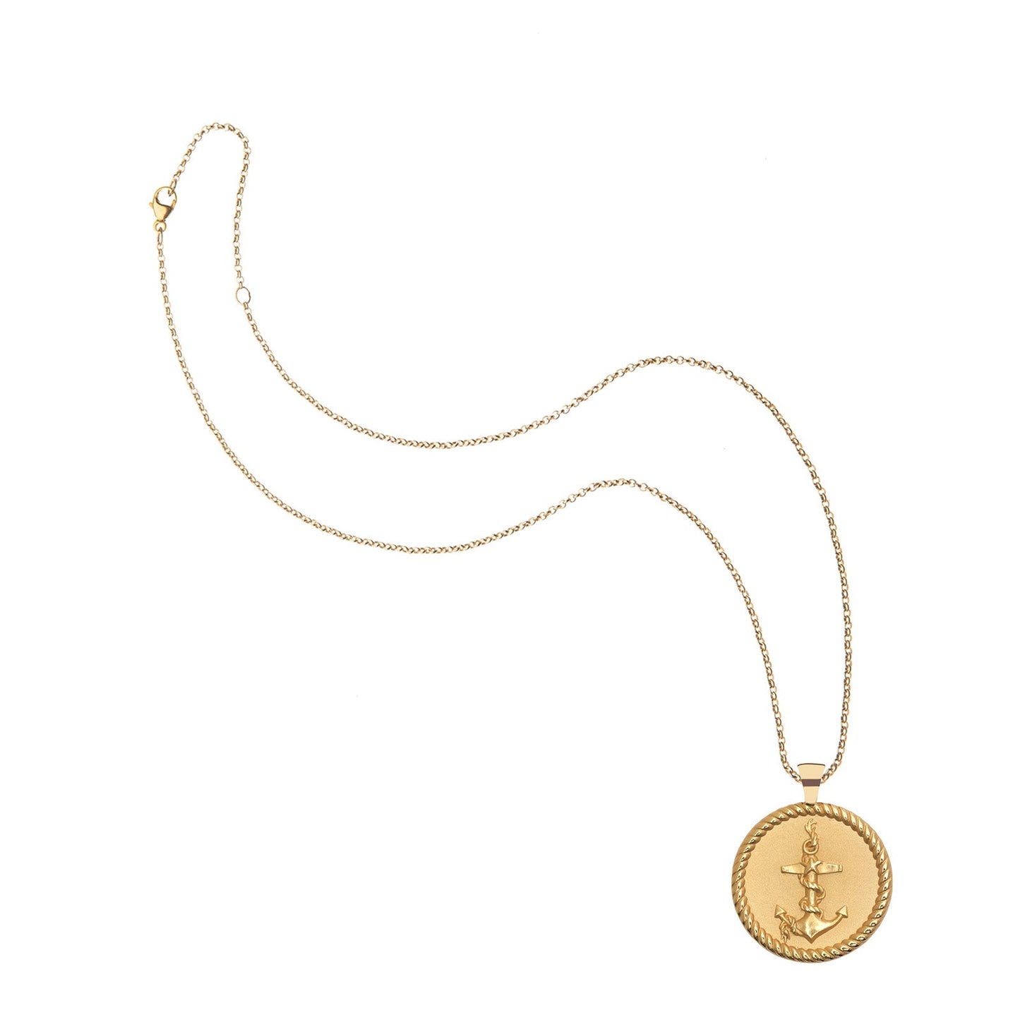 STRONG JW Original Pendant Coin (Anchor)