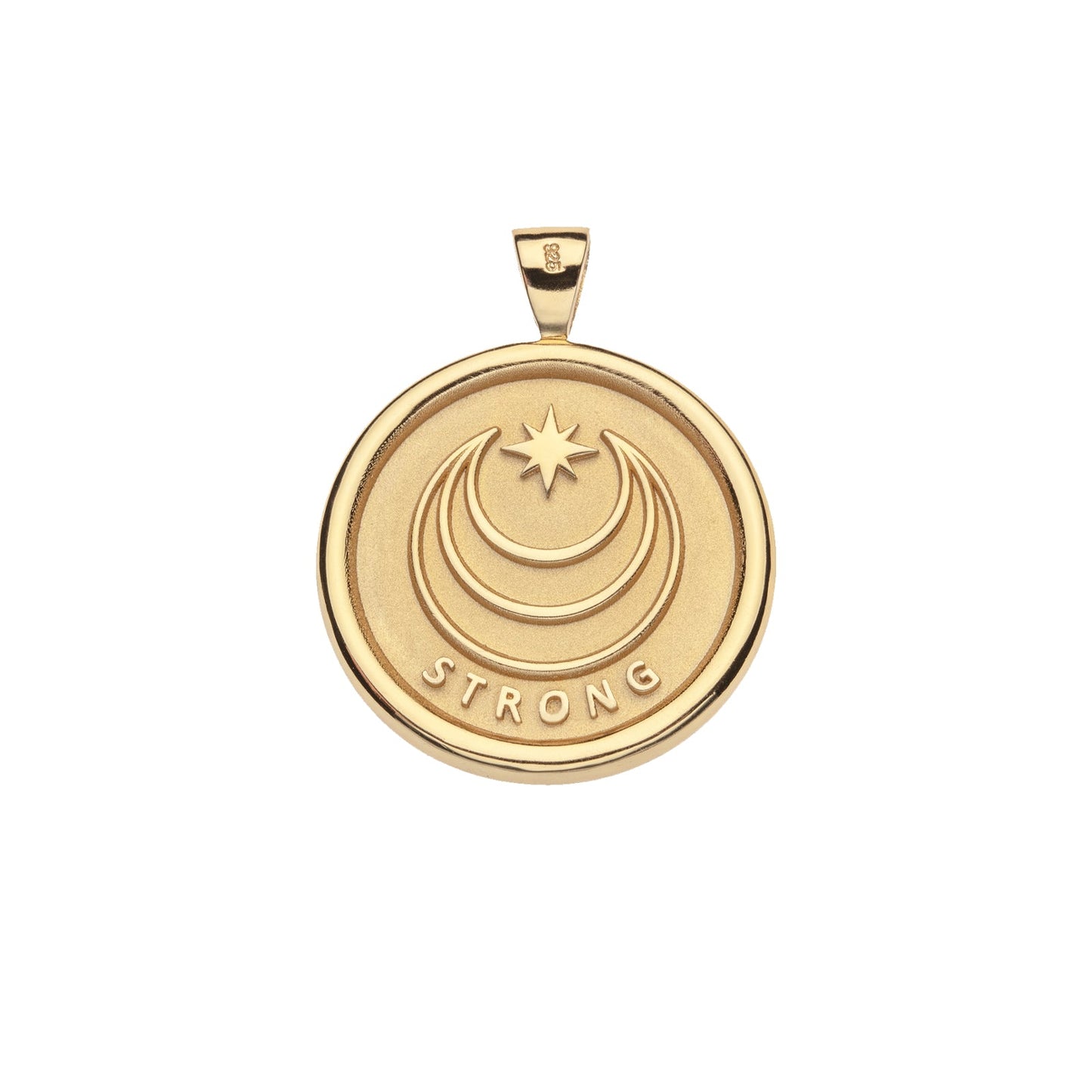 STRONG JW Original Pendant Coin (Rising Sun)