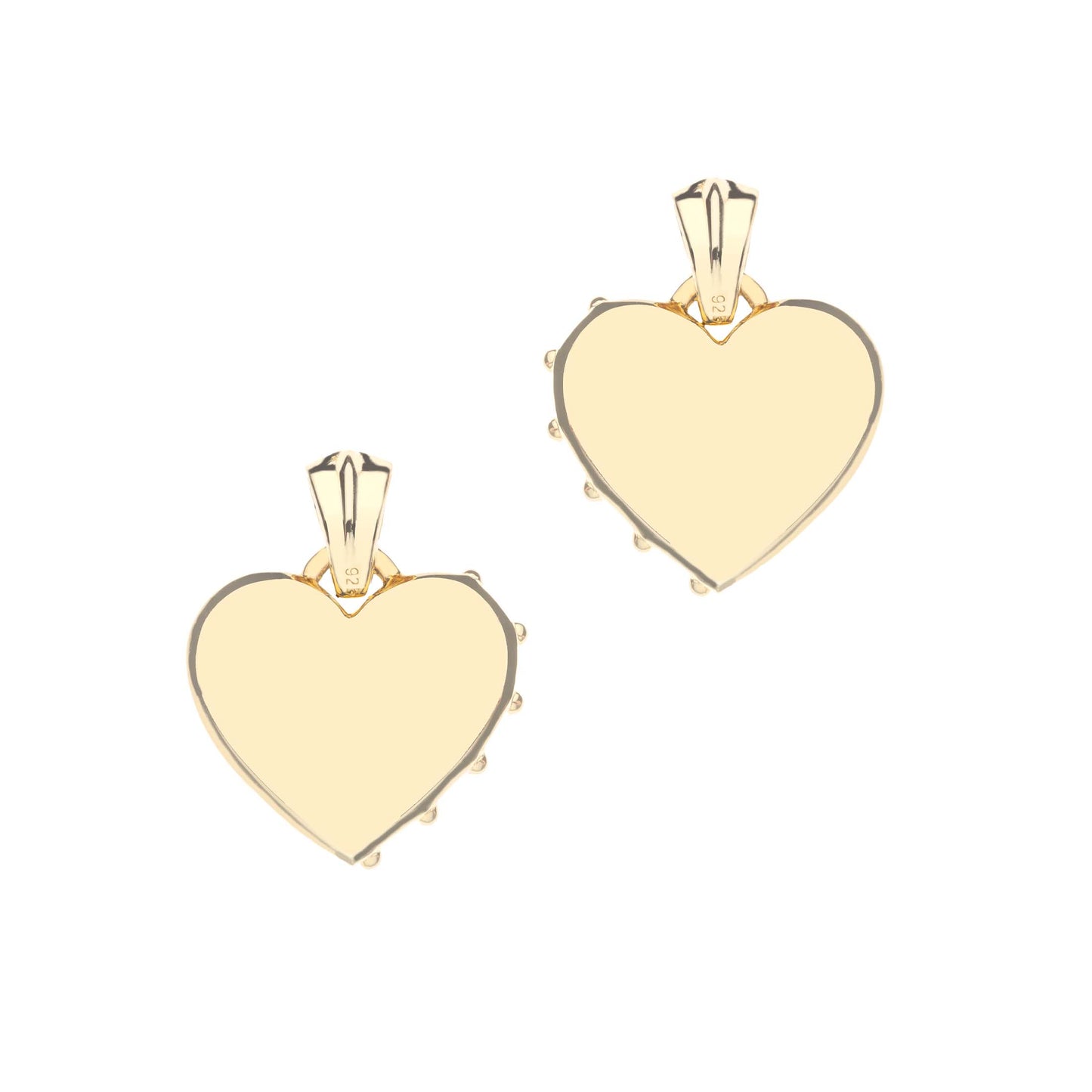 LOVE Half of My Heart Set of Two Pendants