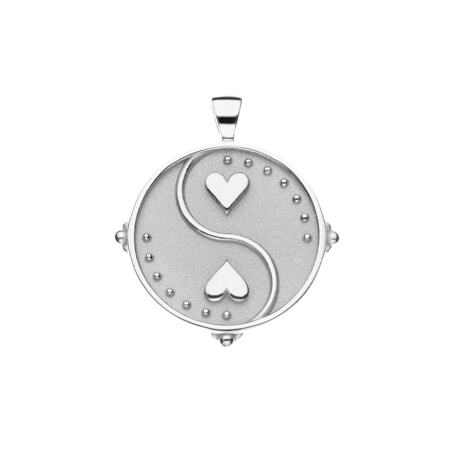 BALANCE JW Original Pendant Coin in Silver