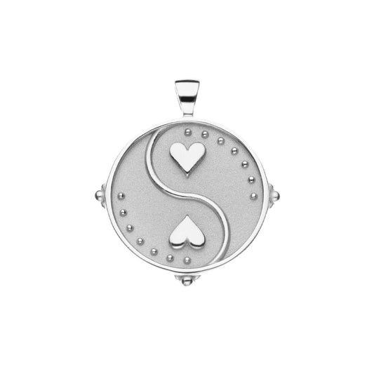BALANCE JW Original Pendant Coin in Silver