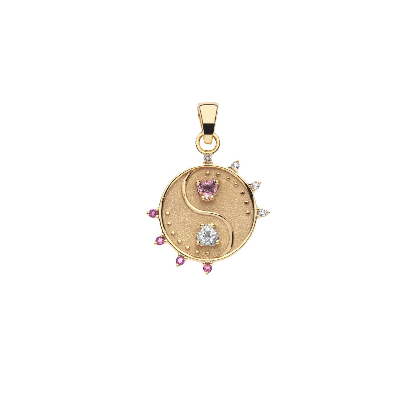 BALANCE Petite Embellished Coin