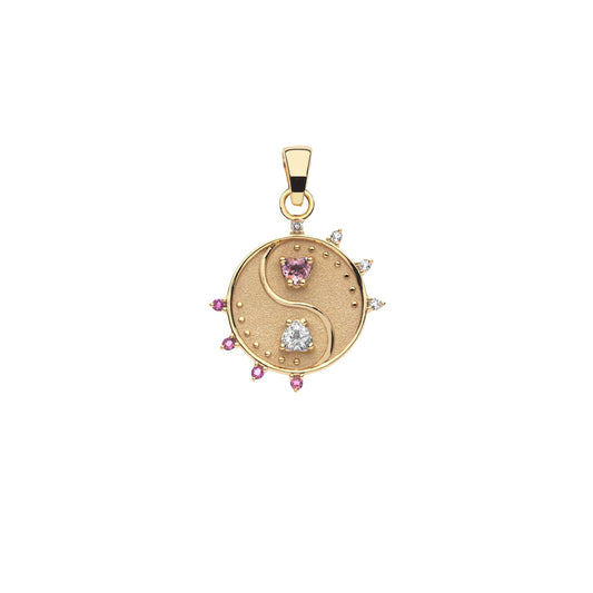 BALANCE Petite Embellished Coin