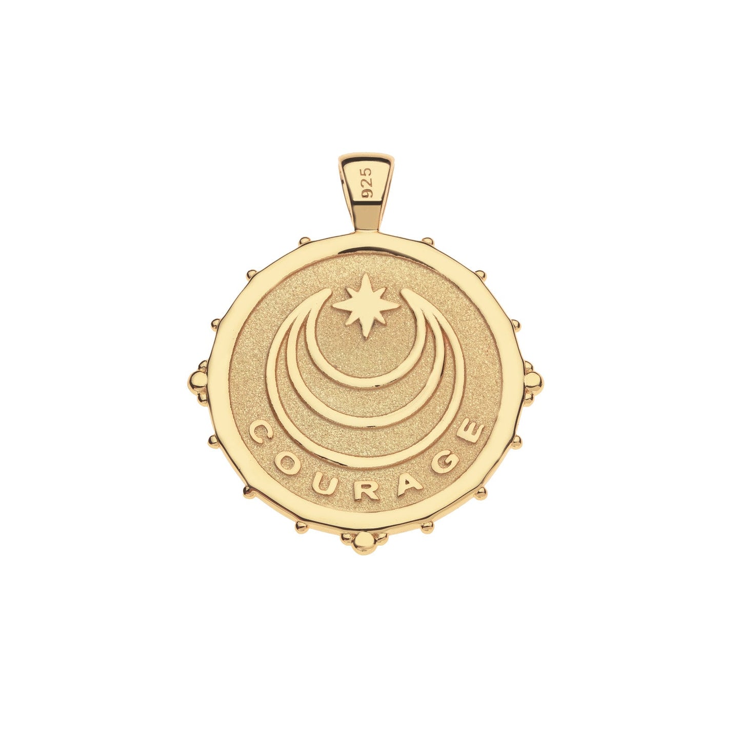 COURAGE Horse JW Original Pendant Coin