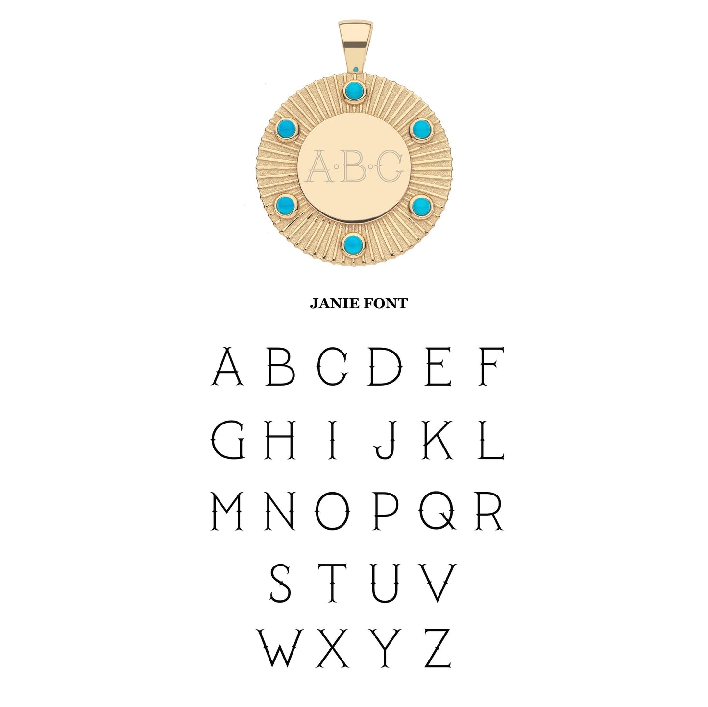FOREVER Around The Sun Engravable Pendant