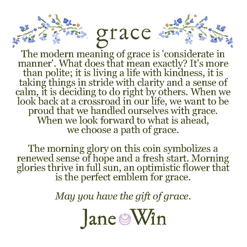 GRACE JW Small Pendant Coin