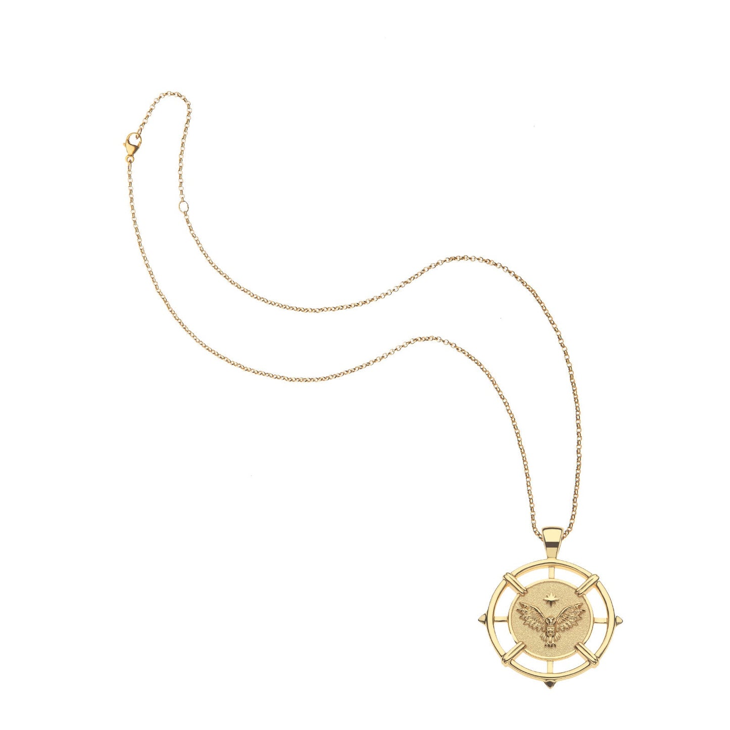 GRACE Owl JW Original Pendant Coin