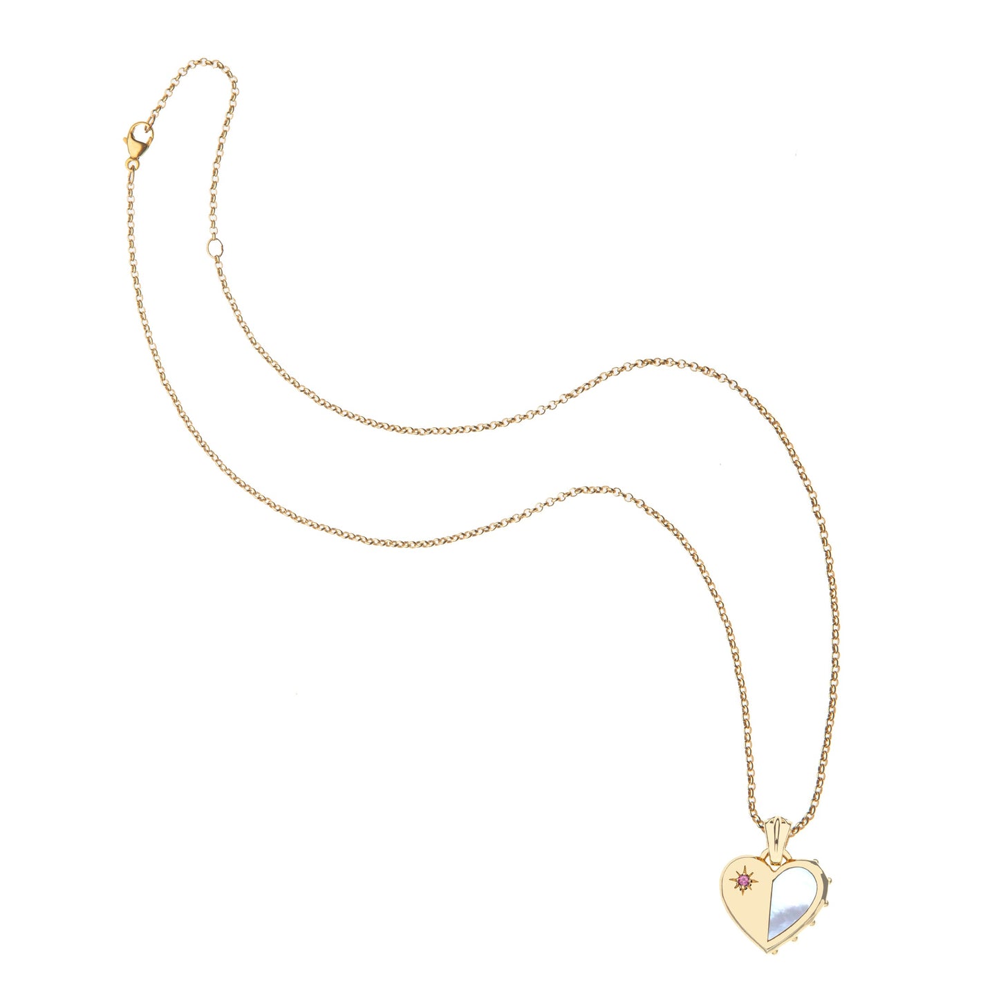 LOVE Half of My Heart Set of Two Pendants