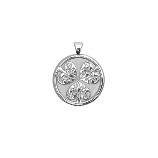 JOY JW Small Pendant Coin in Silver