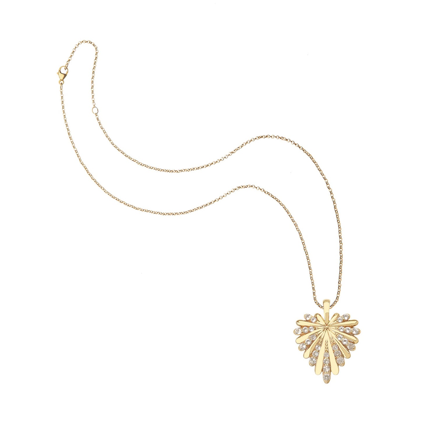 LOVE Petite Embellished Full-Heart Pendant