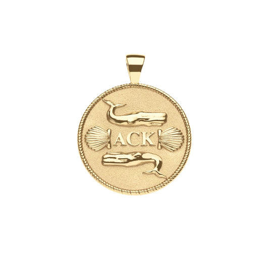 NANTUCKET JW Original Pendant Coin