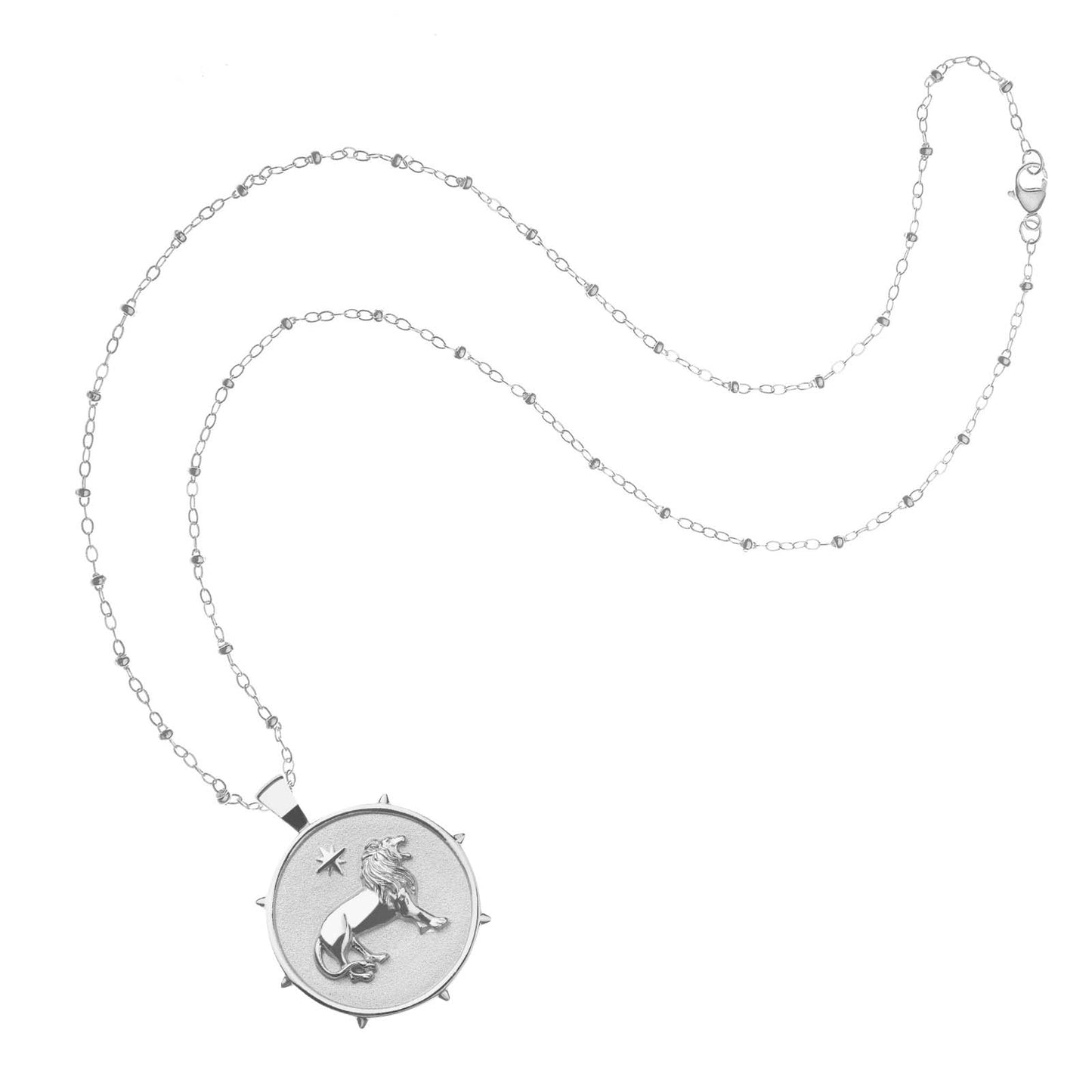 COURAGE JW Original Pendant Coin in Silver