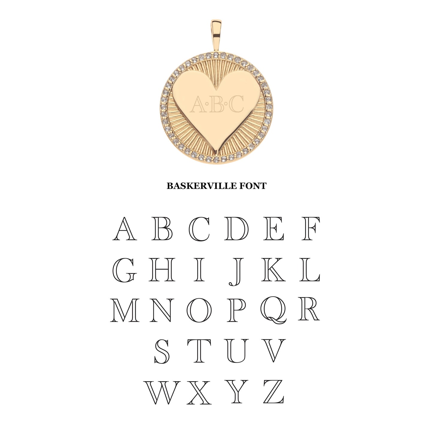 LOVE Embellished Hearts Find Me in White Topaz