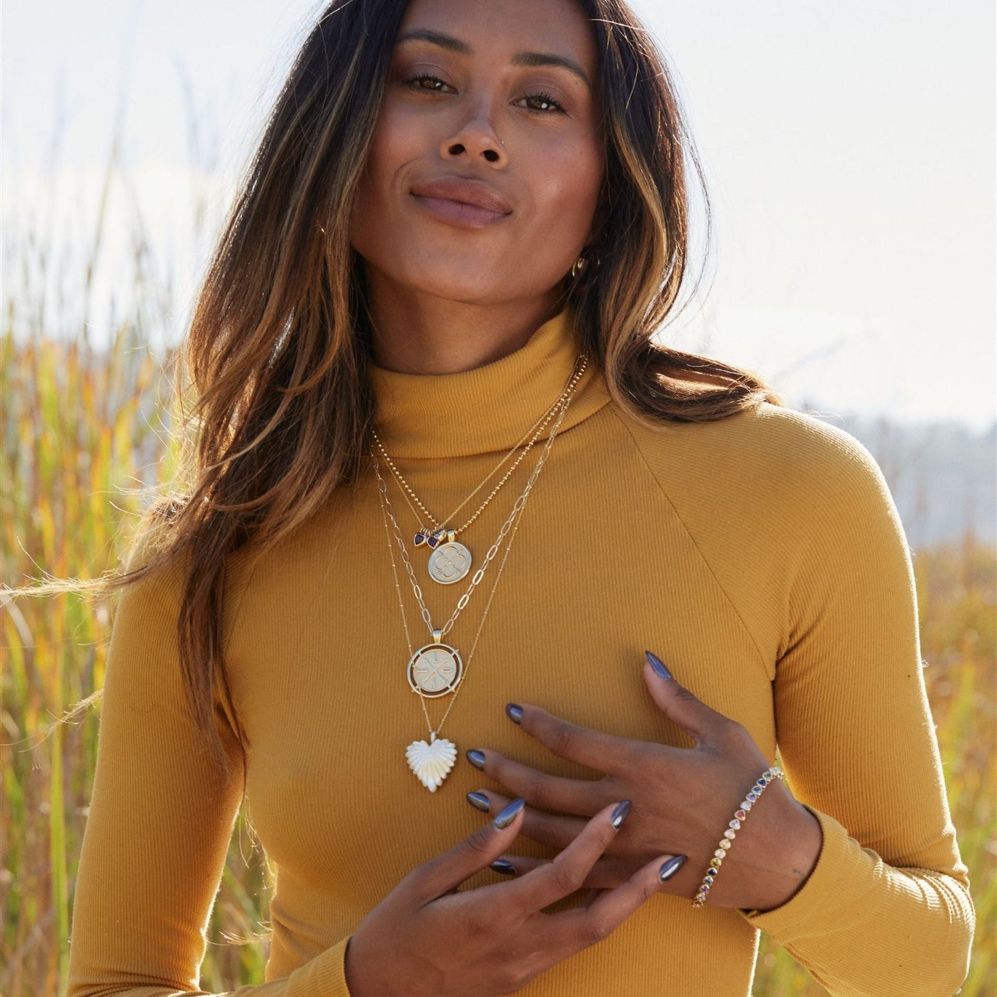 LOVE JW Small Pendant Coin