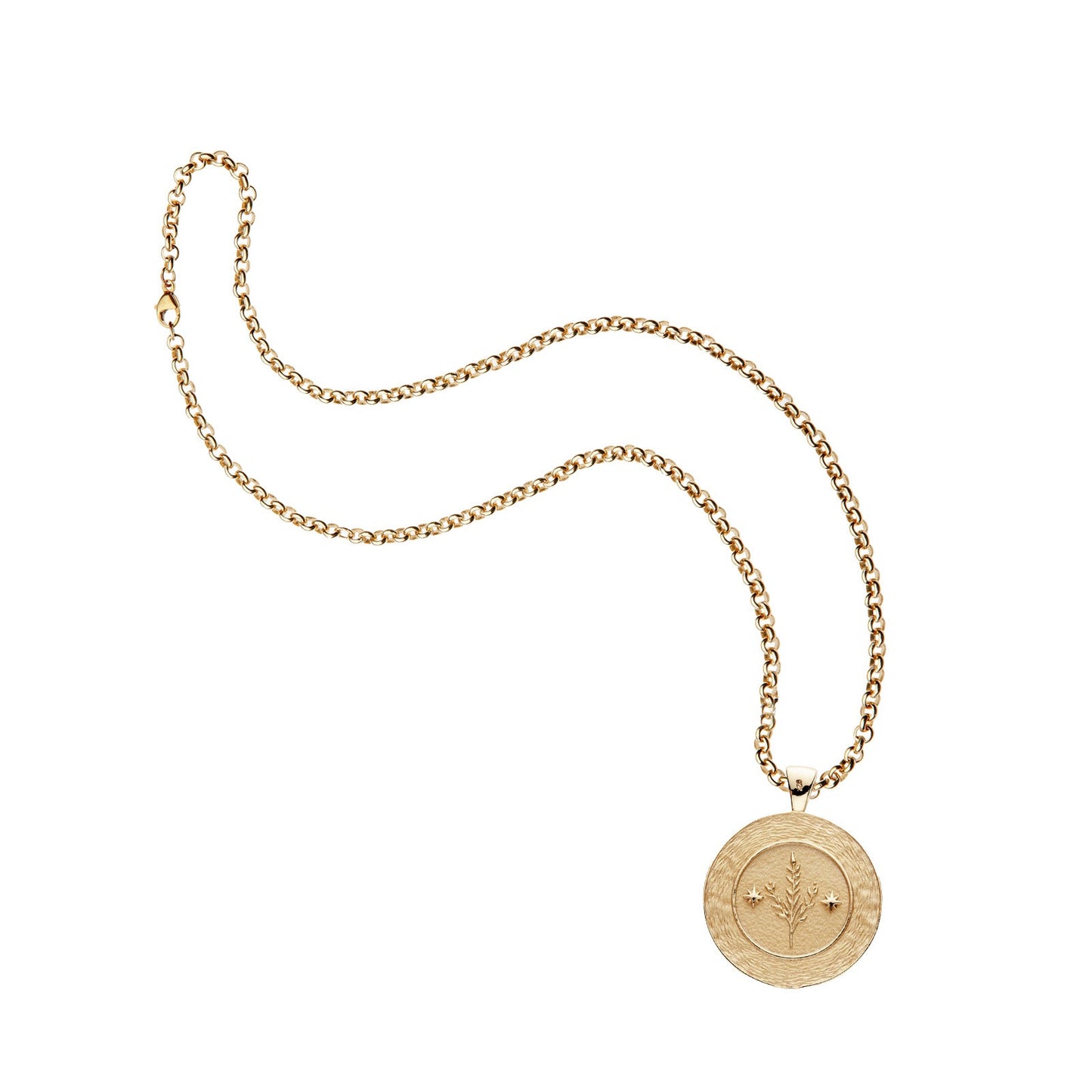 VIRGO JW Zodiac Pendant Coin - Aug 23 - Sep 22